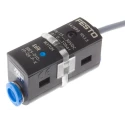 Festo Pressure Sensor IP40 10 bar 12V dc, 24 V dc Piezoresistive Measurement 