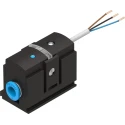 Festo Pressure Sensor IP40 10 bar 12V dc, 24 V dc Piezoresistive Measurement 