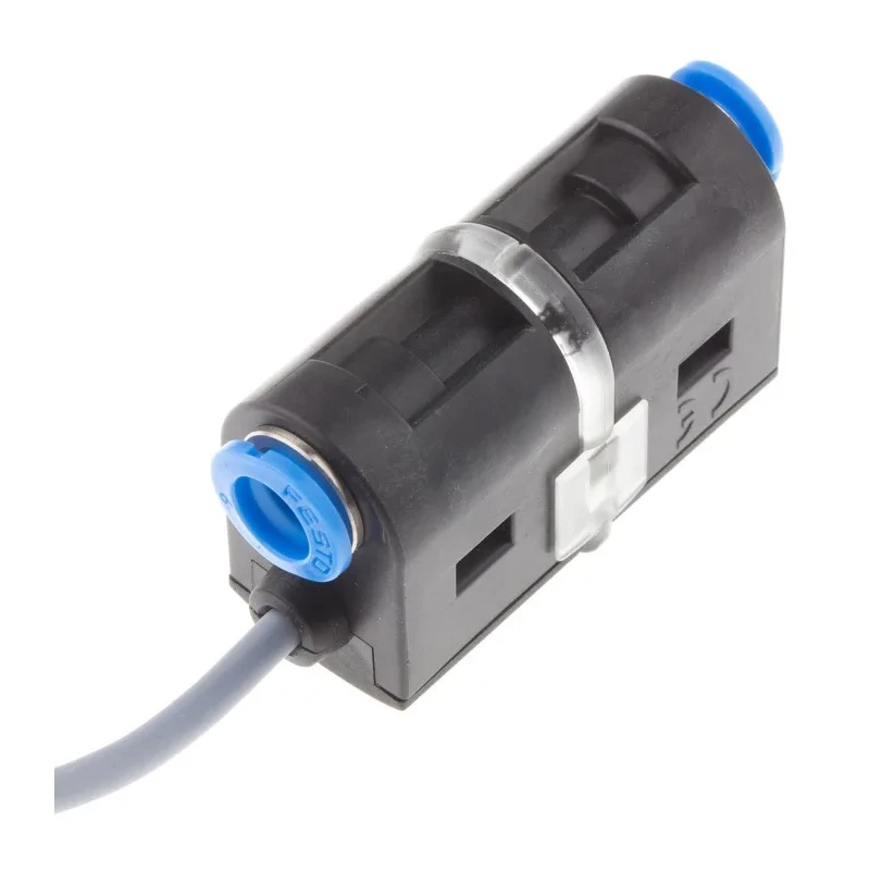 Festo Pressure Sensor IP40 10 bar 12V dc, 24 V dc Piezoresistive Measurement 