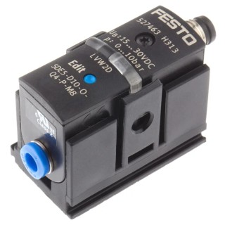 Festo Pneumatic Pressure Sensor  IP40 10 bar 30V DC Max 50°C