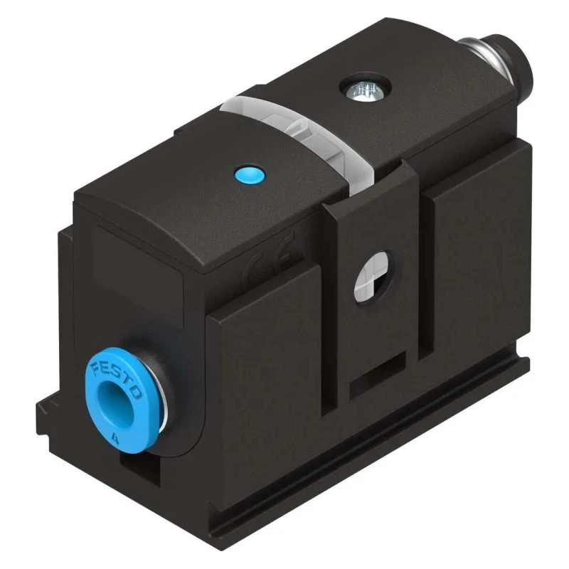 Festo Pneumatic Pressure Sensor 5V DC 10 bar Max Operating Pressure IP40 Protection 
