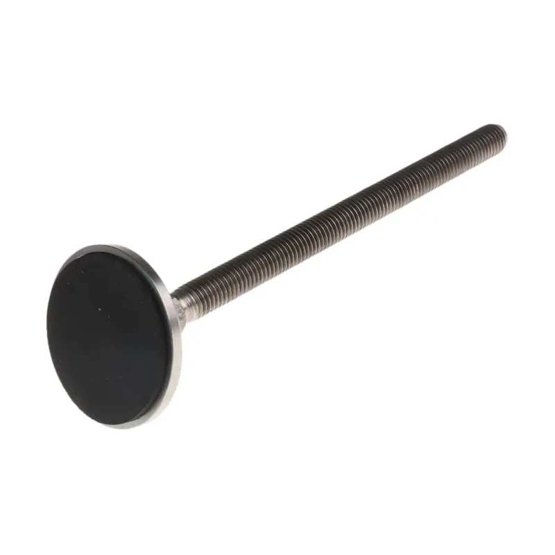 Nu-Tech Engineering Stainless Steel Adjustable Foot M12 Thread Size 55 mm Base Diameter 750 kg Static Load Capacity A087/003