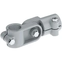 Rose+Krieger M8 Hinge Clamp Connecting Component Strut Profile 25 mm Groove Size 40 mm Round Tube Size 25.1 mm 182500010200