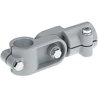 Rose+Krieger M8 Hinge Clamp Connecting Component Strut Profile 25 mm Groove Size 40 mm Round Tube Size 25.1 mm 182500010200