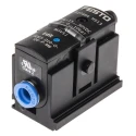 Festo Pneumatic Pressure Sensor 10 bar Maximum Operating Pressure 15, 30 V DC Voltage IP40 Protection Rating 