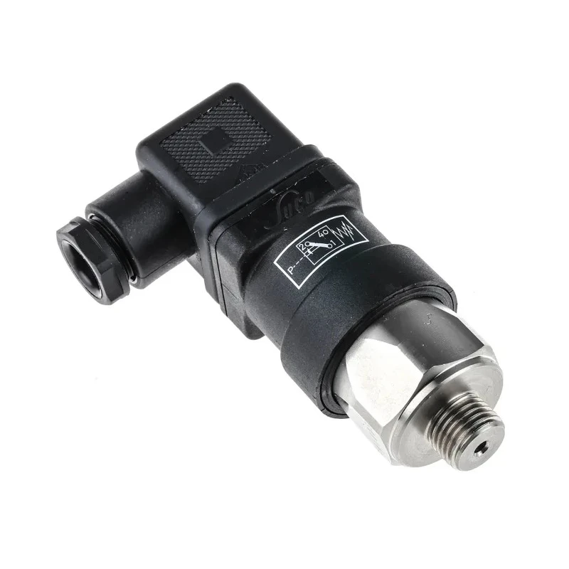 Suco 0184 Series Industrial Stainless Steel Pressure Sensor, SPCO Output, 1 bar to 10 bar, Threaded Mount, IP65 0184458031-SS
