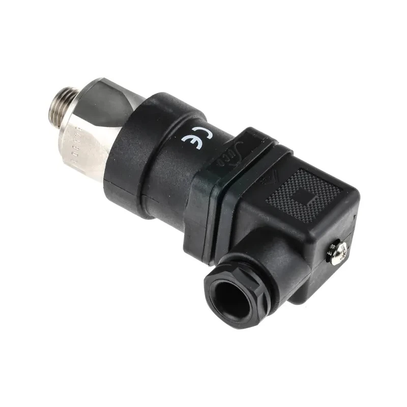 Suco 0184 Series Industrial Stainless Steel Pressure Sensor, SPCO Output, 1 bar to 10 bar, Threaded Mount, IP65 0184458031-SS