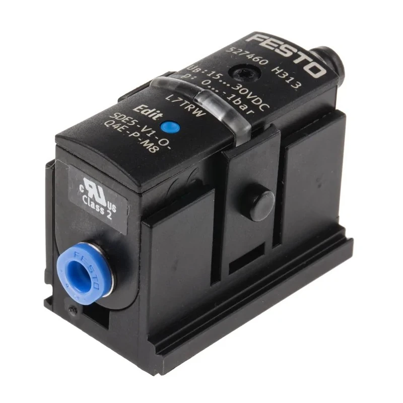 Festo Pneumatic Pressure Sensor  IP40, 0 bar Max Pressure, 15-30V DC, 50°C Max Operating Temperature