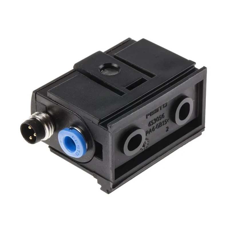 Festo Pneumatic Pressure Sensor Threaded 4 mm Tubing Bracket Mount IP40 0 bar 15V dc, 30 V dc 50 °C 