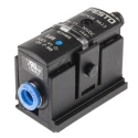 Festo Pneumatic Pressure Sensor, Threaded Port, NPN/PNP Output, 6 mm Tubing, IP40, 0-50 °C, 15-30V DC 