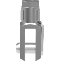 Festo Rod Clevis for Use With Cylinder SG-M12X1,25, Corrosion-Resistant Galvanised Steel, RoHS Compliant SG-M12X1,25