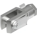 Festo Rod Clevis for Pneumatic Cylinder Thread Female M10x1.25 Galvanised Steel Corrosion Resistant SG-M10X1,25