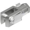 Festo Rod Clevis for Pneumatic Cylinder Thread Female M10x1.25 Galvanised Steel Corrosion Resistant SG-M10X1,25