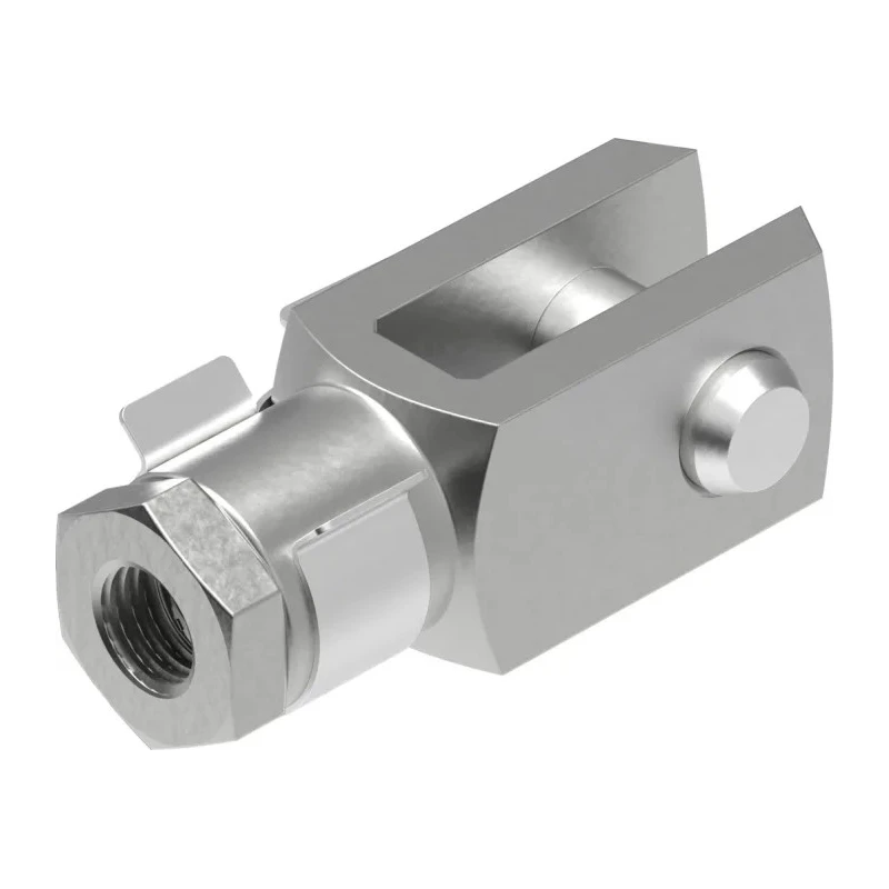 Festo Rod Clevis for Pneumatic Cylinder Thread Female M10x1.25 Galvanised Steel Corrosion Resistant SG-M10X1,25