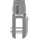 Festo Rod Clevis for Pneumatic Cylinder Thread Female M10x1.25 Galvanised Steel Corrosion Resistant SG-M10X1,25