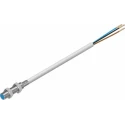 Festo Threaded Barrel Inductive Proximity Sensor M5 PNP Output Polyamide Housing IP67 30V DC 200mA SIEN-M5B-PS-K-L
