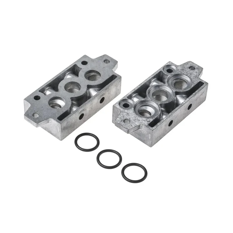Festo NEV series 3 Station G Manifold End Base for Standard Valves 3/8 in Aluminium NEV-1DA/DB-ISO