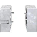 Festo NEV series 3 station G Manifold End Base with Aluminium Body for Solenoid Pneumatic Valves NEV-01-VDMA