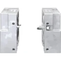 Festo NEV series 3 station G Manifold End Base with Aluminium Body for Solenoid Pneumatic Valves NEV-01-VDMA