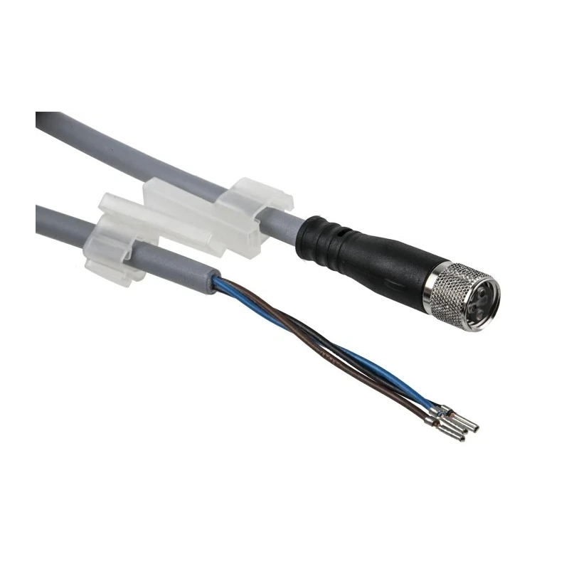 Festo NEBU Series Thermoplastic Polyurethane Sheath Cable M8 3-Pin Socket Connector 10m Length NEBU-M8G3-K-10-LE3