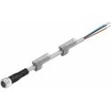 Festo NEBU Series Thermoplastic Polyurethane Sheath Cable M8 3-Pin Socket Connector 10m Length NEBU-M8G3-K-10-LE3