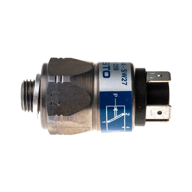 Festo Industrial Pneumatic Pressure Switch 1 bar to 10 bar IP65 250V PEV-1/4-A-SW27