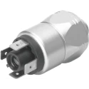 Festo Industrial Pneumatic Pressure Switch 1 bar to 10 bar IP65 250V PEV-1/4-A-SW27