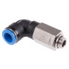 Festo Nickel Plated Brass Pneumatic Fitting Male G 1/4 Push-in 12mm QSLL-G1/4-12