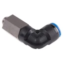 Festo Nickel Plated Brass Pneumatic Fitting Male G 1/4 Push-in 12mm QSLL-G1/4-12