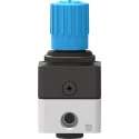 Festo Pneumatic Regulator LRP Series G 1/4 Inlet Connection 12 Bar Max Operating Pressure Aluminium Body LRP-1/4-10