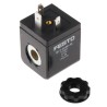 Festo 24V dc Solenoid Coil, 6.8W, MD-2 Series MD-2-24VDC-PA