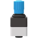 Festo Pneumatic Regulator LRP Series G 1/4 Inlet Connection 12 Bar Max Operating Pressure Aluminium Body LRP-1/4-10