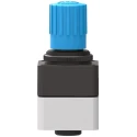 Festo Pneumatic Regulator Aluminium Body Threaded Inlet G 1/4, Max Pressure 12 Bar, Operating Temperature -10 to LRP-1/4-2,5