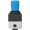 Festo Pneumatic Regulator Aluminium Body Threaded Inlet G 1/4, Max Pressure 12 Bar, Operating Temperature -10 to LRP-1/4-2,5