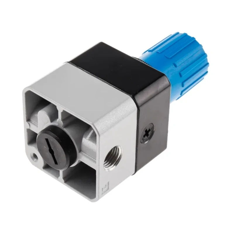 Festo Pneumatic Regulator Aluminium Body Threaded Inlet G 1/4, Max Pressure 12 Bar, Operating Temperature -10 to LRP-1/4-2,5