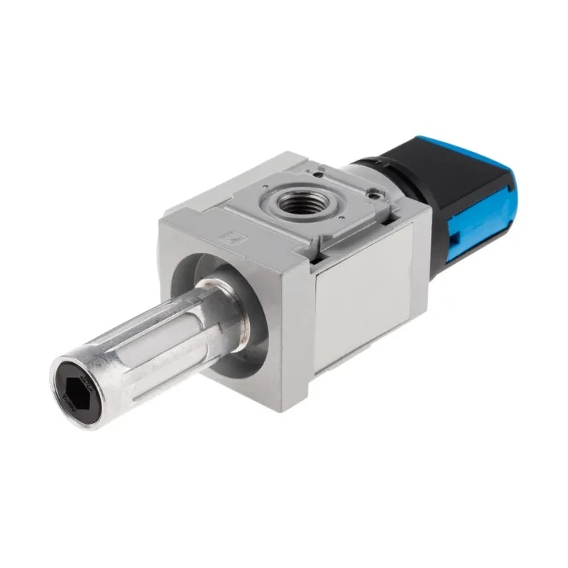 Festo Rotary Pneumatic Manual Control Valve MS Series, G 1/4, Aluminium Body, 3/2 Valve Function, 14 bar MS4-EM1-1/4-S