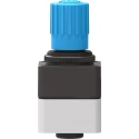 Festo Pneumatic Regulator LRP Series G 1/4 Inlet, Adjustable 1 to 4 Bar Pressure, Max 8 Bar Operating Pressure LRP-1/4-4