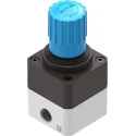 Festo Pneumatic Regulator LRP Series G 1/4 Inlet, Adjustable 1 to 4 Bar Pressure, Max 8 Bar Operating Pressure LRP-1/4-4