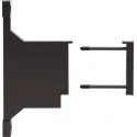 Festo Mounting Bracket for MS4N-LFX Active Carbon Filter Model MS4N-LFX, Part Number 526063, RoHS Compliant Hungary