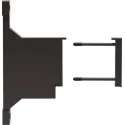Festo Mounting Bracket for MS4N-LFX Active Carbon Filter Model MS4N-LFX, Part Number 526063, RoHS Compliant Hungary