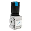 Festo Pneumatic Regulator G 1/4 Female, Maximum Operating Pressure 20 bar, Operating Temperature -10°C to MS4-LR-1/4-D7-AS