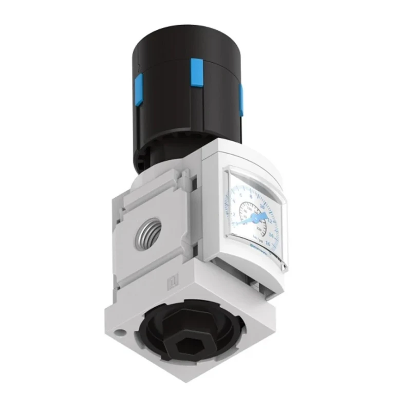 Festo Pneumatic Regulator G 1/4 Female, Maximum Operating Pressure 20 bar, Operating Temperature -10°C to MS4-LR-1/4-D7-AS