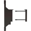 Festo Mounting Bracket for MS Series Filter Regulator MS4-WP, Die-Cast Aluminium Bracket with Nitrile Rubber Seal