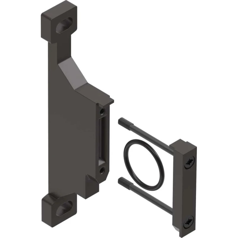 Festo Mounting Bracket for MS Series Filter Regulator MS4-WP, Die-Cast Aluminium Bracket with Nitrile Rubber Seal