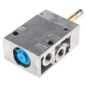Festo Pneumatic Solenoid Valve 3/2 Way Closed Monostable Electric G 1/8 Port Aluminium Body 500L/min Flow MFH-3-1/8