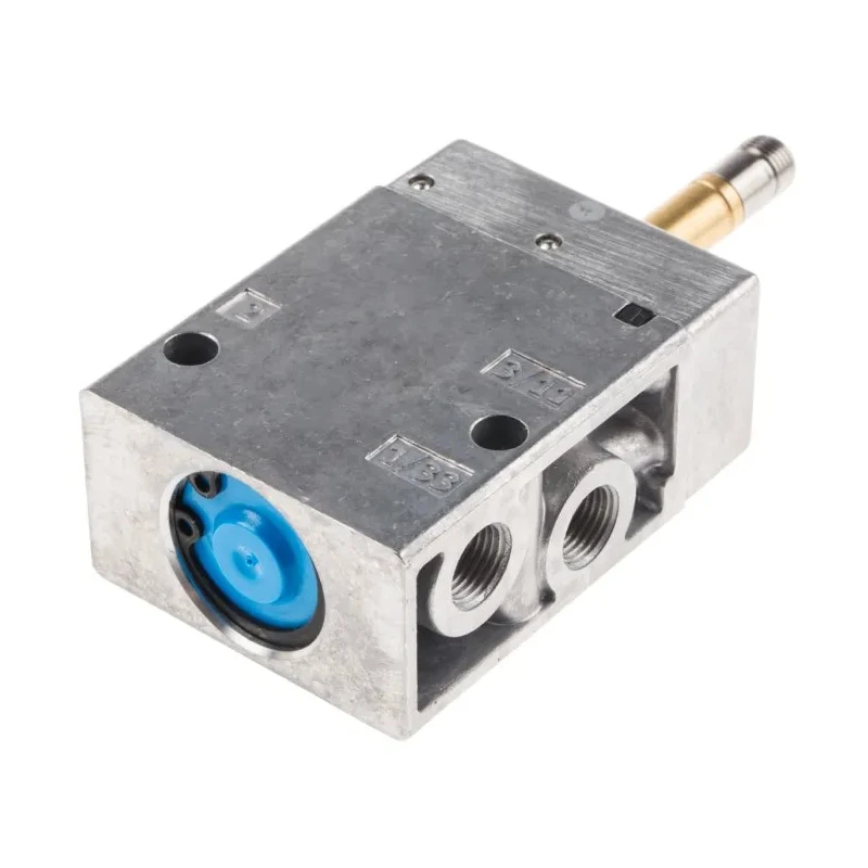 Festo Pneumatic Solenoid Valve 3/2 Way Closed Monostable Electric G 1/8 Port Aluminium Body 500L/min Flow MFH-3-1/8