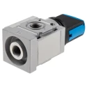 Festo Rotary Knob Pneumatic Manual Control Valve MS Series, ISO 1179-1, ISO 228-1 G 1/4, 14 bar Pressure MS4-EM1-1/4