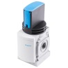 Festo Rotary Pneumatic Manual Control Valve MS Series G 1/2, 18 bar Maximum Operating Pressure, 8700 L/min Flow MS6-EM1-1/2
