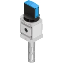 Festo Rotary Pneumatic Manual Control Valve MS Series G 1/2, 18 bar Maximum Operating Pressure, 8700 L/min Flow MS6-EM1-1/2