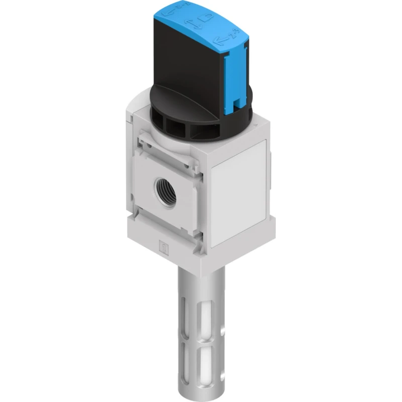 Festo Rotary Pneumatic Manual Control Valve MS Series G 1/2, 18 bar Maximum Operating Pressure, 8700 L/min Flow MS6-EM1-1/2